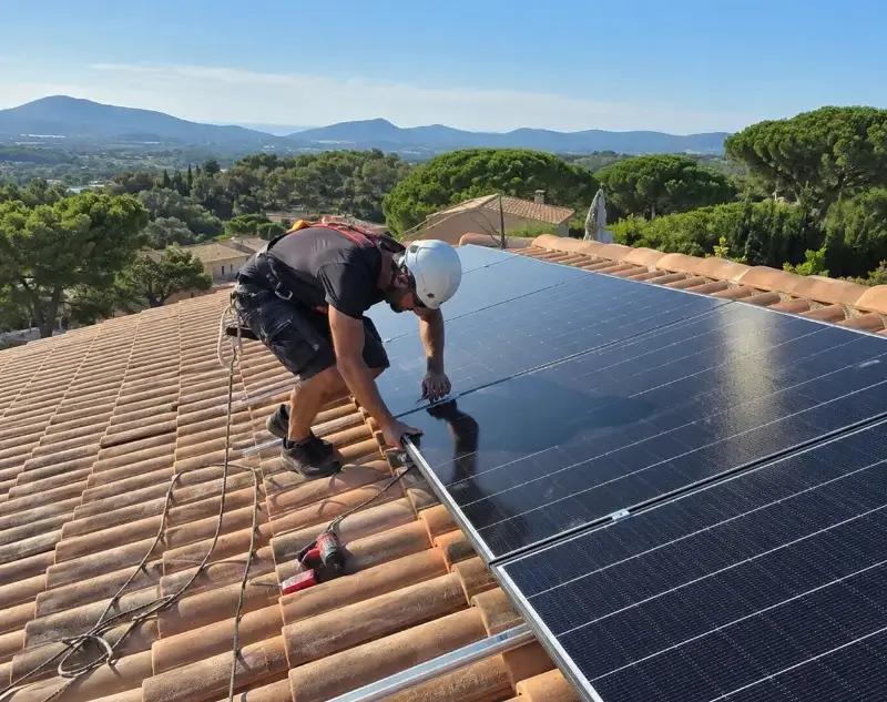 Installateur panneaux solaires Condeissiat — pose photovoltaïque sur toiture